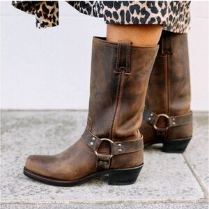 Frye 12R Harness Boots